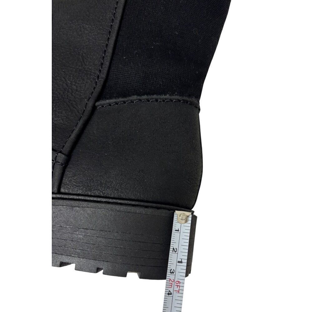 CLARKS / Opal Glow / Black / Leather / Zipper / Knee High / Size 9.5M - Picture 9 of 10